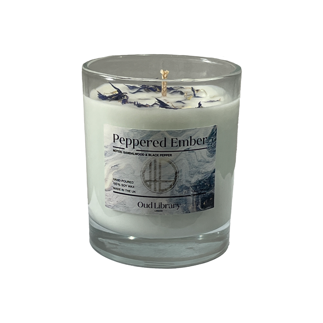 Peppered Ember Candle | Sandalwood & Black Pepper