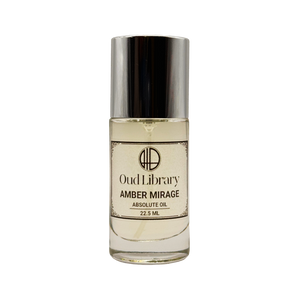 Amber Mirage pure oil perfume bottle by Oud Library